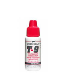 Boeshield T-9® Waterproof Lubrication and Rust and Corrosion Protection 1 oz. Drip Bottle