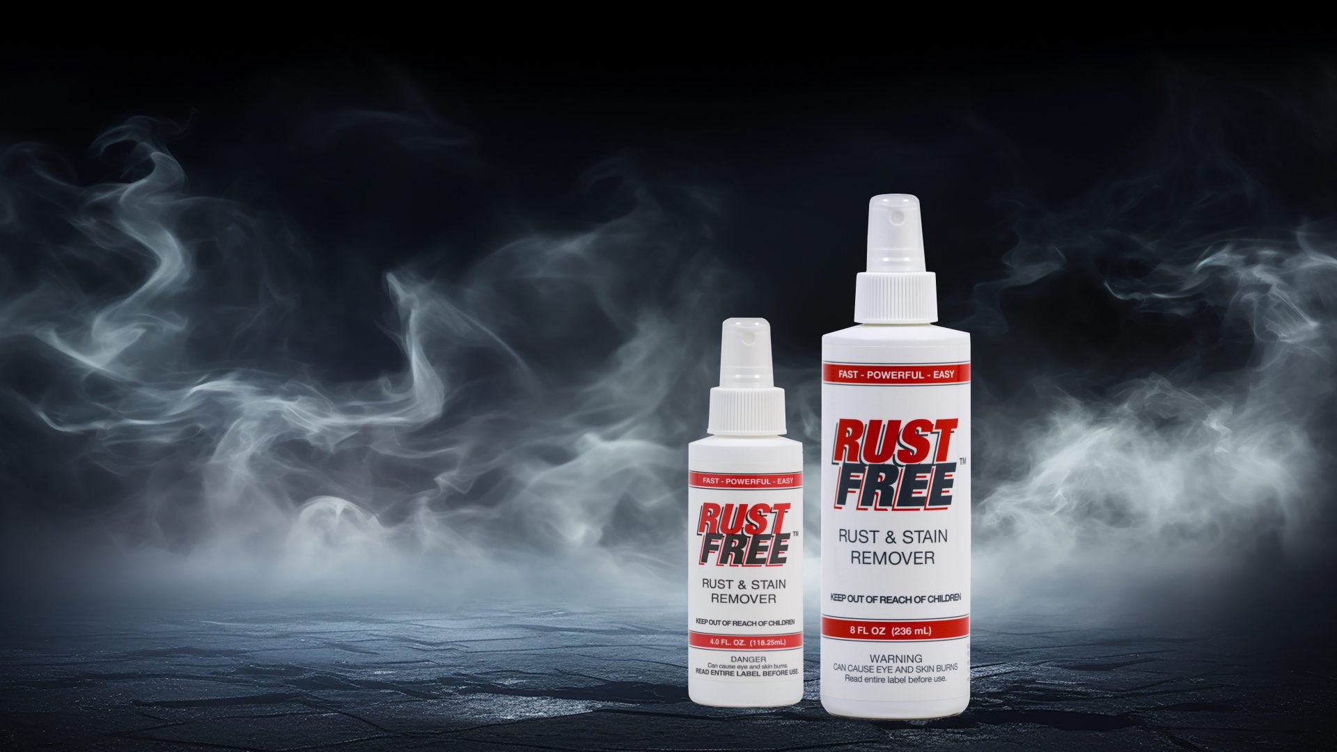 Product Pages Hero Section – Rust Free